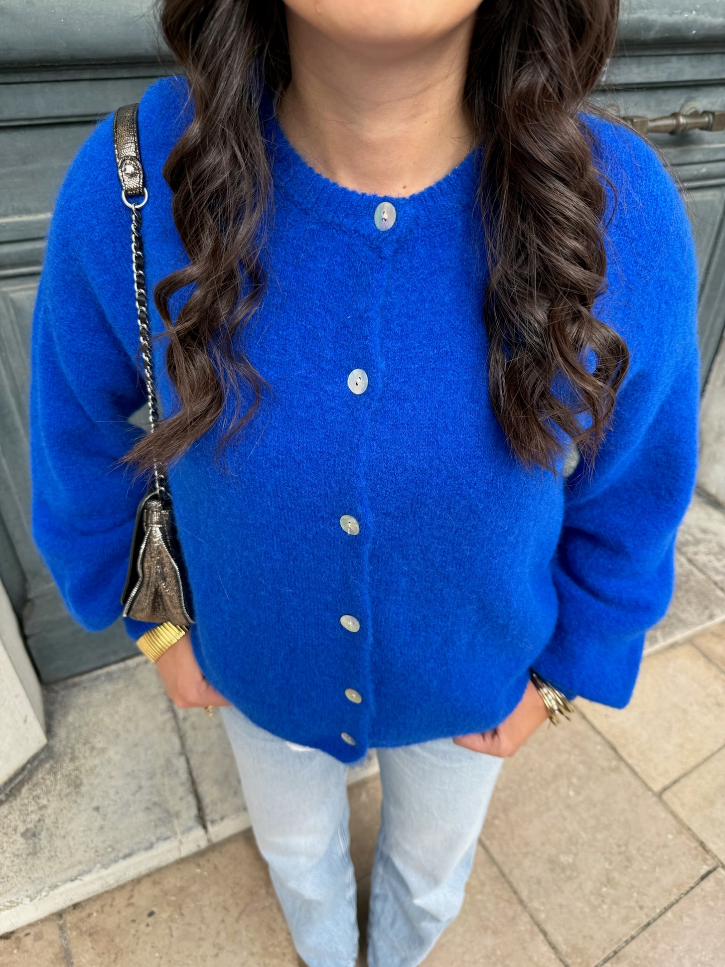 Gilet Bleu Roi Simone