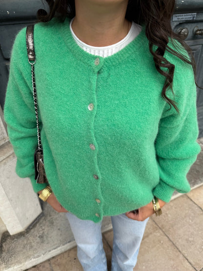 Gilet Vert Simone