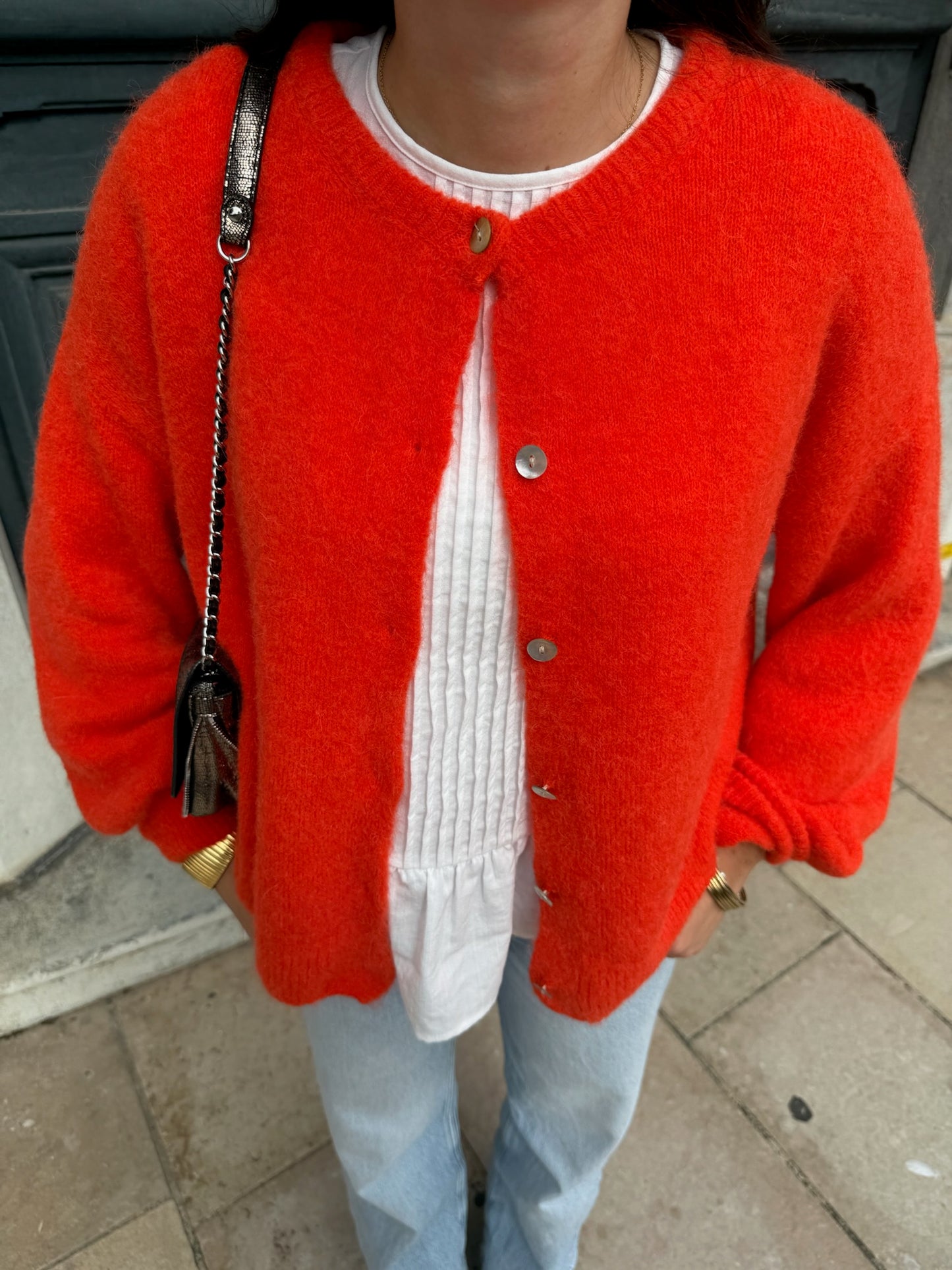 Gilet Orange Simone