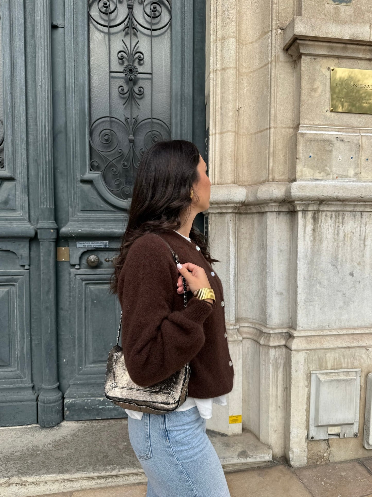 Gilet Chocolat Simone