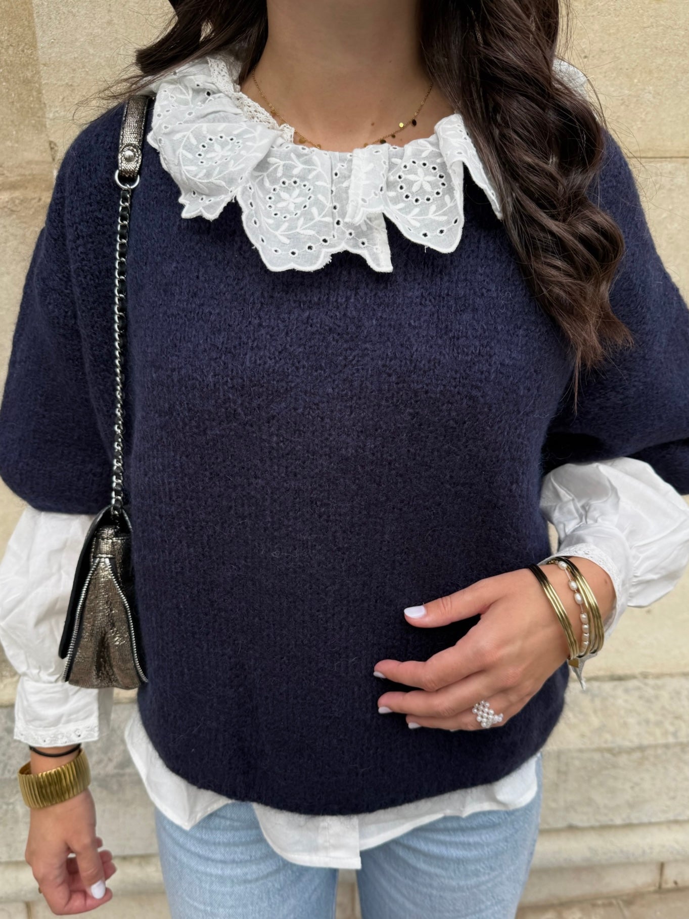 Pull Bleu Marine Emma