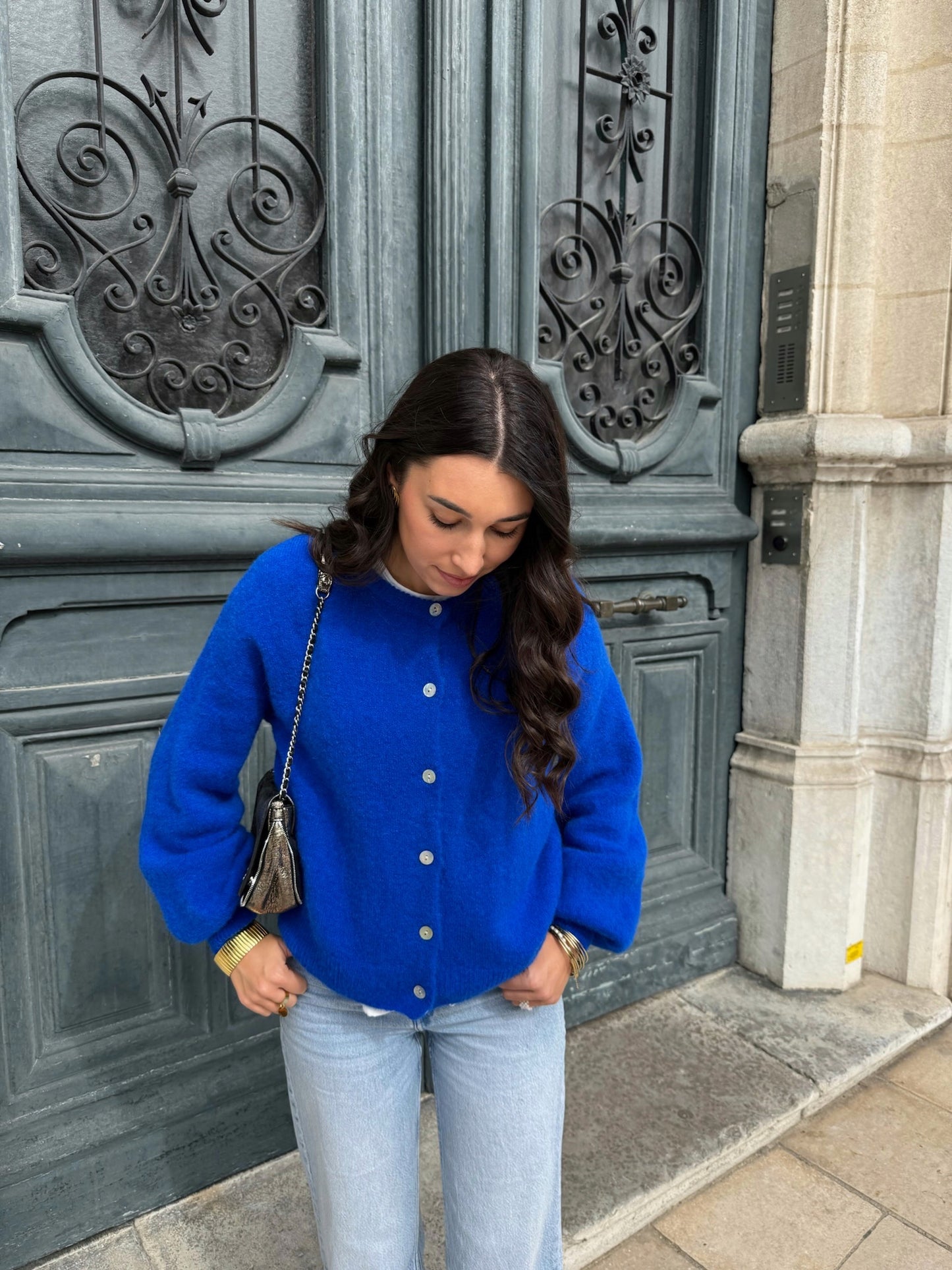 Gilet Bleu Roi Simone