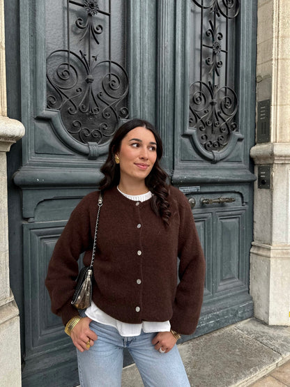 Gilet Chocolat Simone