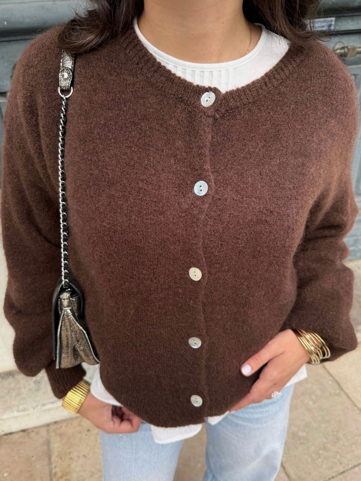 Gilet Chocolat Simone