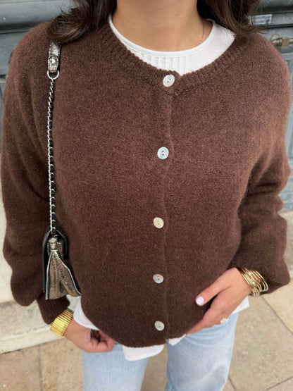 Gilet Chocolat Simone