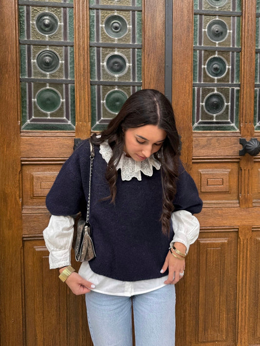 Pull Bleu Marine Emma