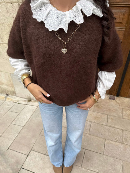 Pull Chocolat Emma