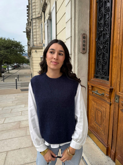 Pull Bleu Marine Florence