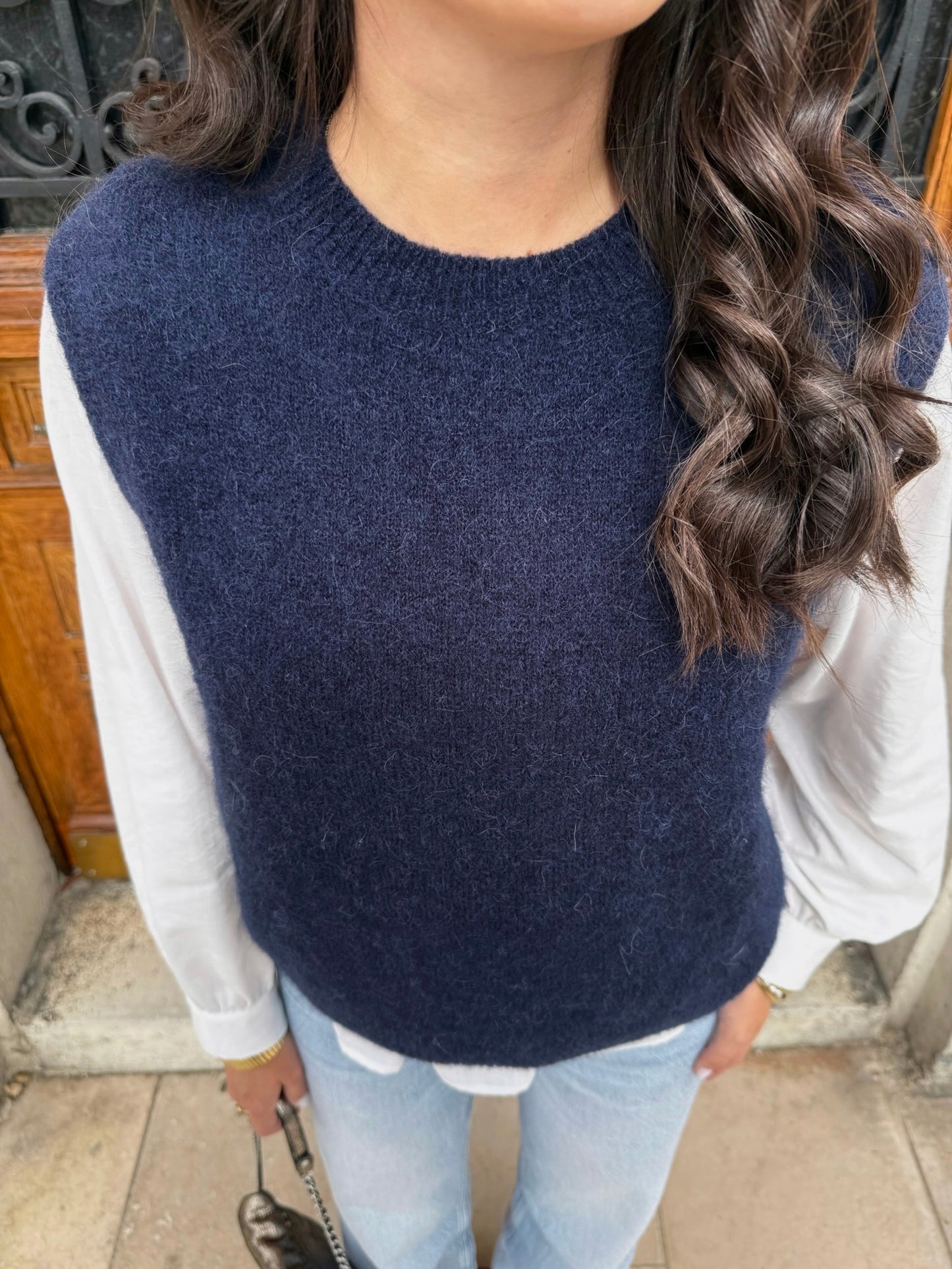 Pull Bleu Marine Florence
