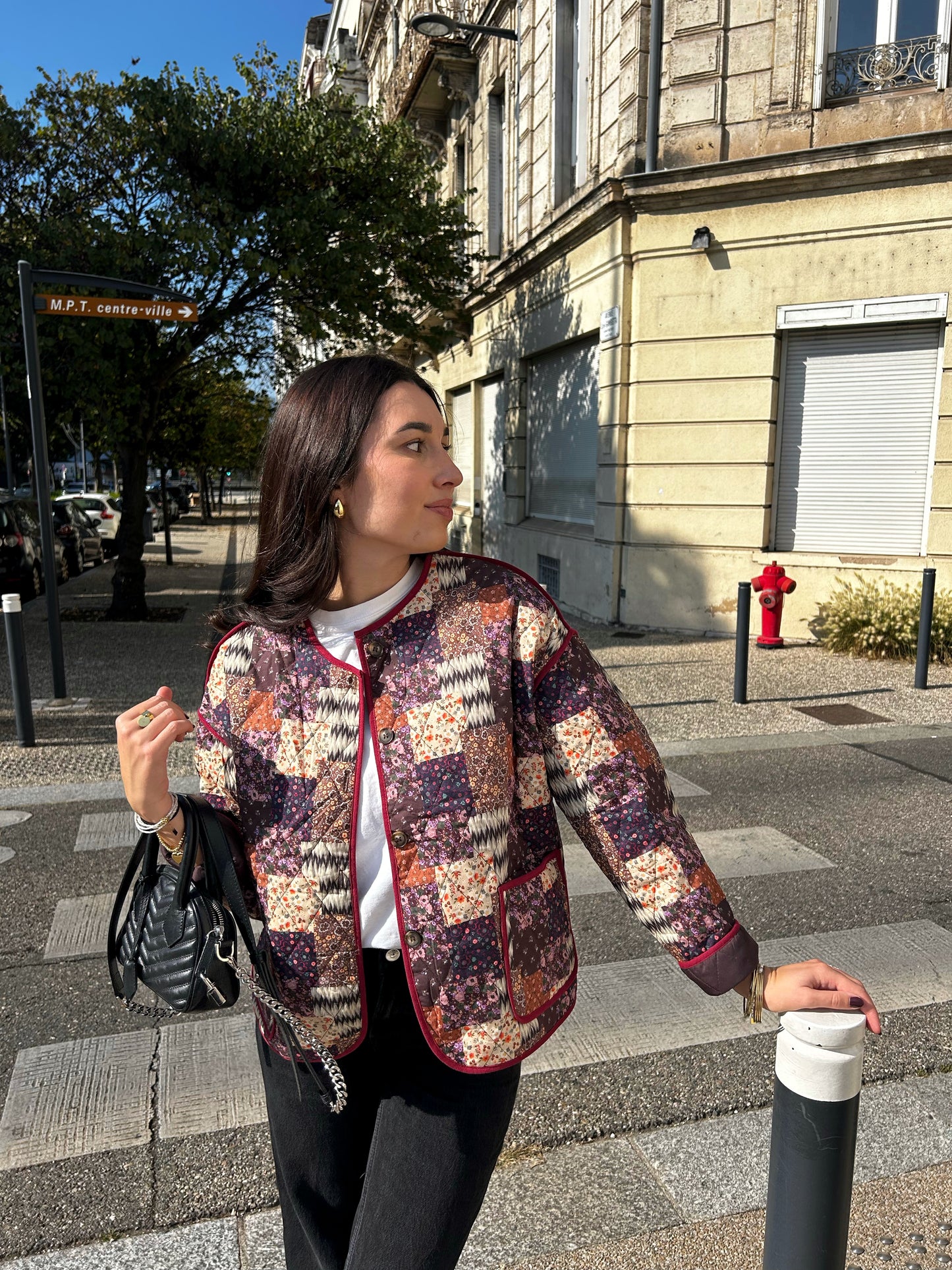 Veste Matelassée Patchwork Marion