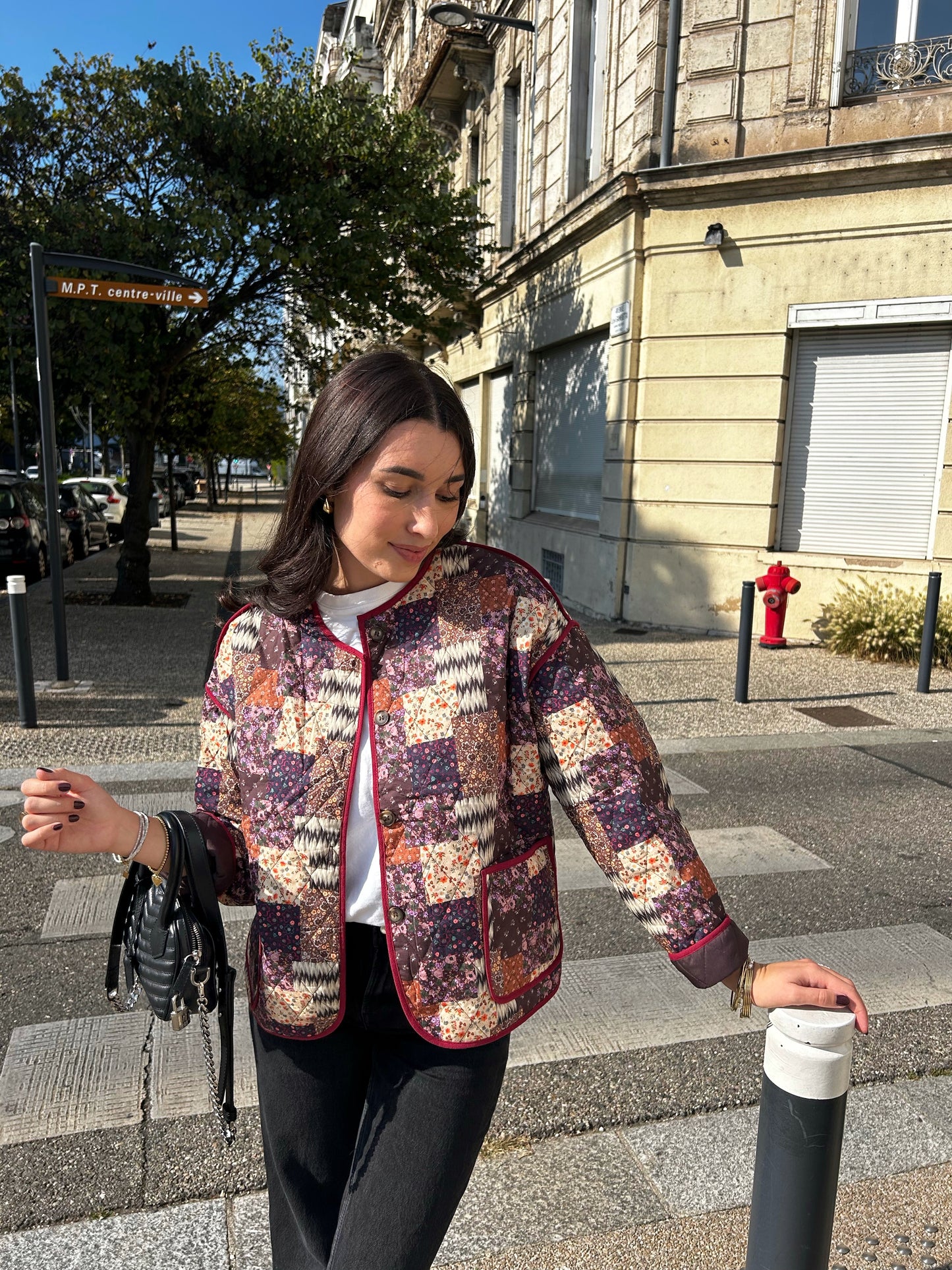 Veste Matelassée Patchwork Marion