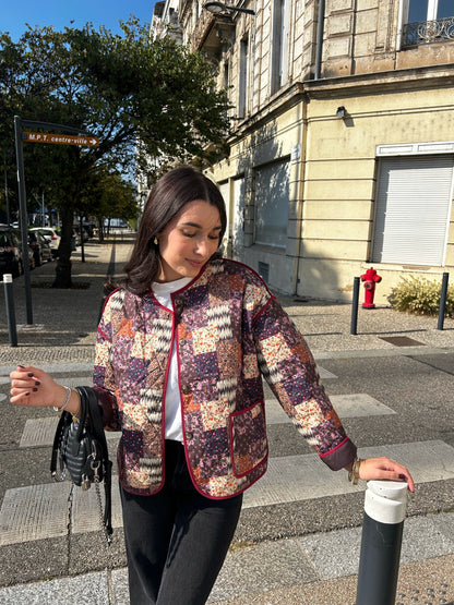 Veste Matelassée Patchwork Marion