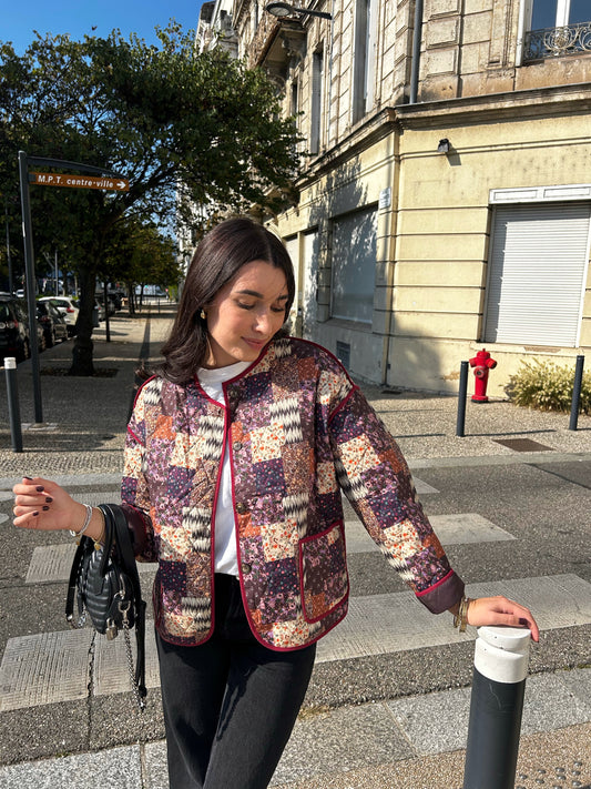 Veste Matelassée Patchwork Marion